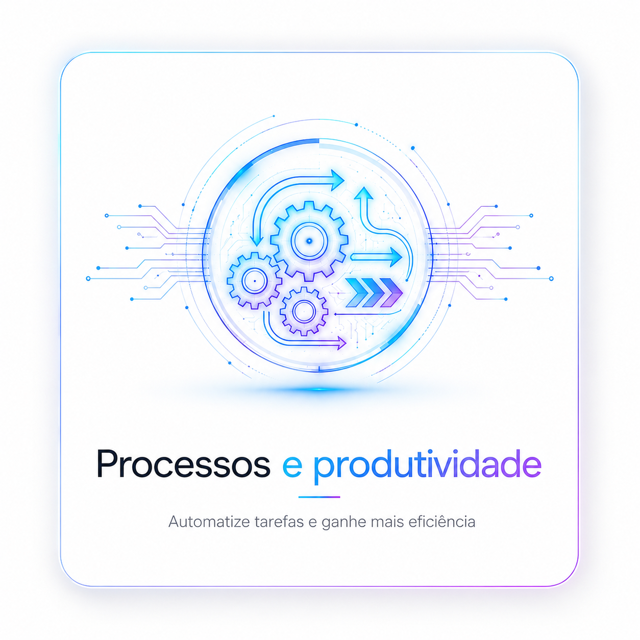 Processos e produtividade
